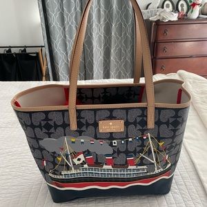 Kate Spade Ace of Spades Nautical Harmony Tote